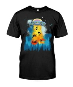 UFO Alien Golf Unisex T-shirt