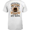 I Asked God To Make Me A Better Man He Sent Me My Wife Unisex T-shirt