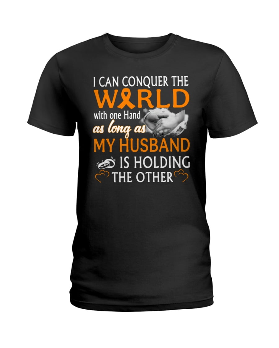 I Can Conquer The World With One Hand Ladies Tee I Can Conquer The World With One Hand Ladies Tee