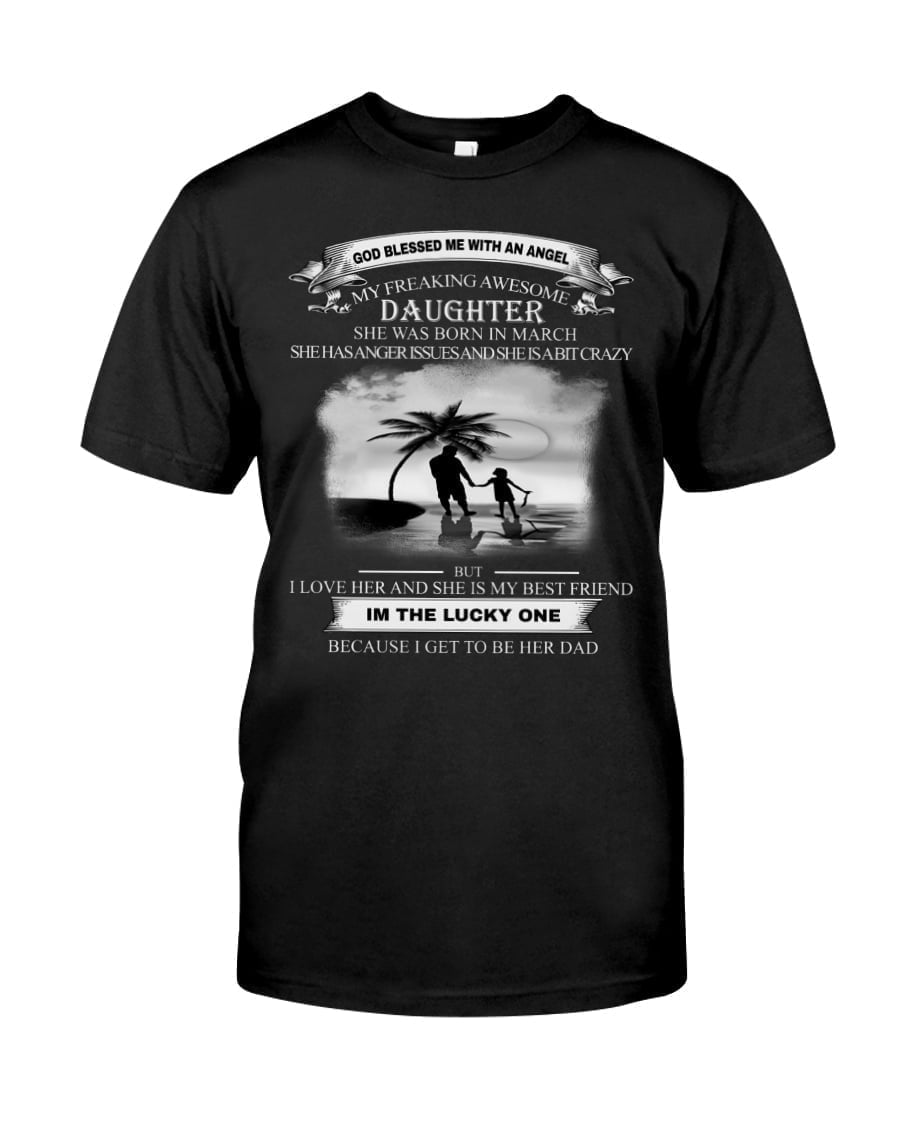 God Blessed Me With An Angel Unisex T-shirt God Blessed Me With An Angel Unisex T-shirt