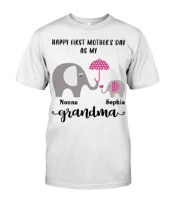 Happy First Mother's Day As My Aver Grandma Unisex T-shirt