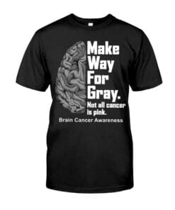 Make Way For Gray Not All Cancer Is Pink Unisex T-shirt