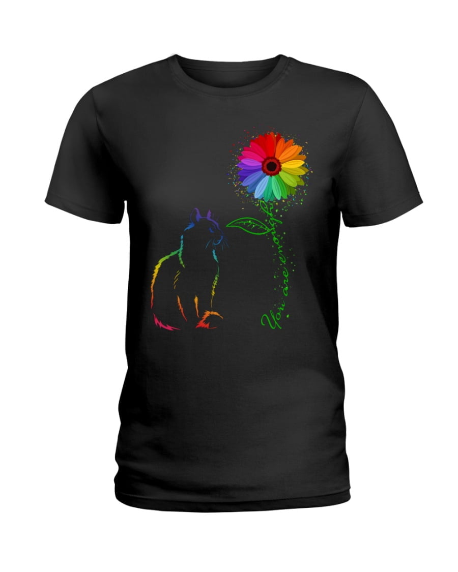 You Are Enough Cat Ladies Tee You Are Enough Cat Ladies Tee