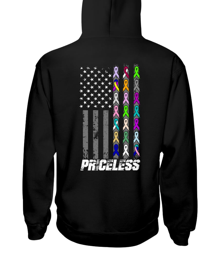 Cancer Priceless Unisex Hoodie Cancer Priceless Unisex Hoodie
