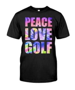Peace Love Golf Unisex T-shirt
