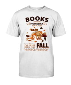 Book Make Me Homesick Fox And Owl Unisex T-shirt