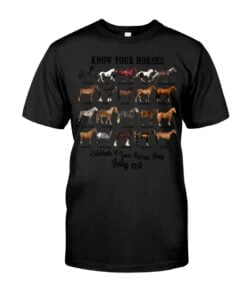 Know Your Horses Unisex T-shirt