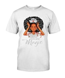 Black Nurse Magic Unisex T-shirt