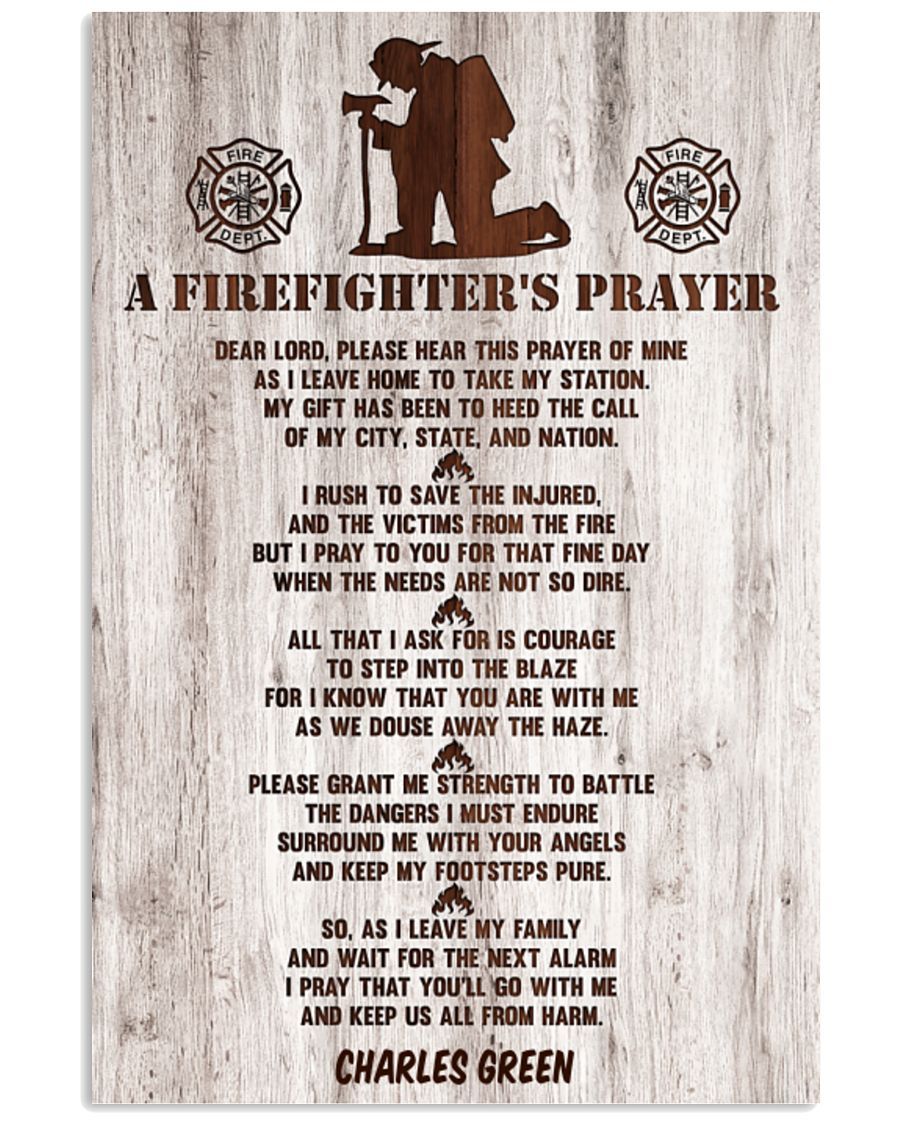 Fire Fire Dept A Firefighter's Prayer | Teetiv.com