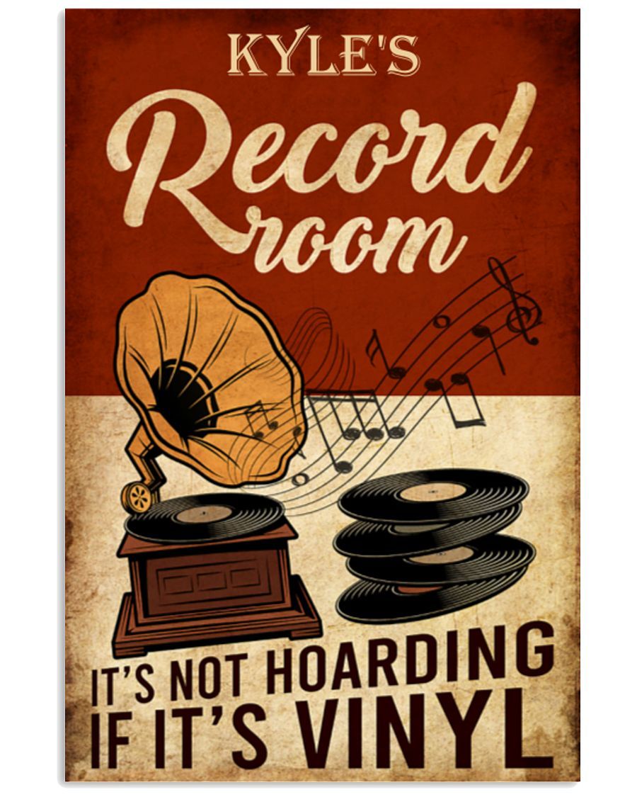 Kyle's Record Room It's Not Hoarding If It's Vinyl | Teetiv.com