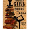 Yoga I Love Books And Yoga Poster
