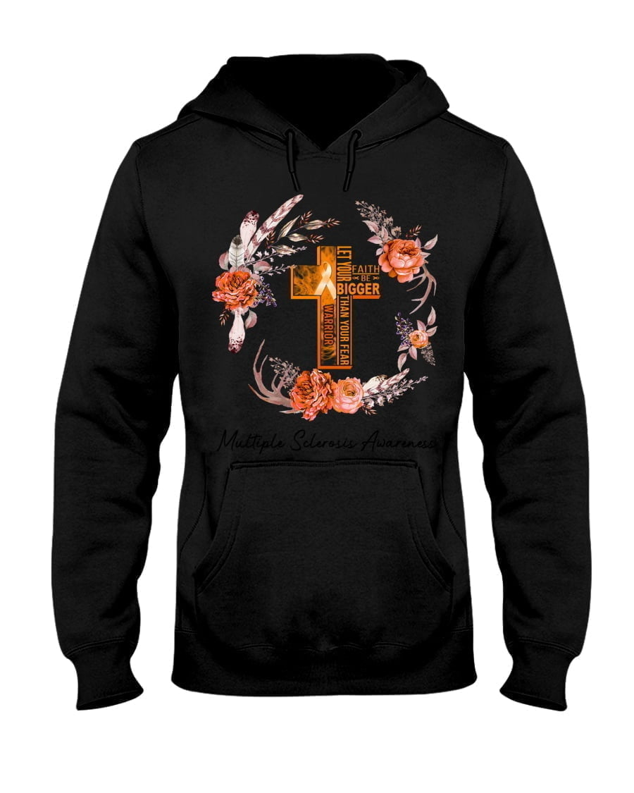 Warrior Let Your Than Your Fear Faith Unisex Hoodie Warrior Let Your Than Your Fear Faith Unisex Hoodie