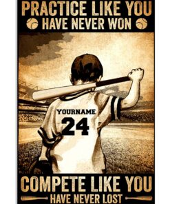 Practice Like You Have Never Won Compete Like You Poster