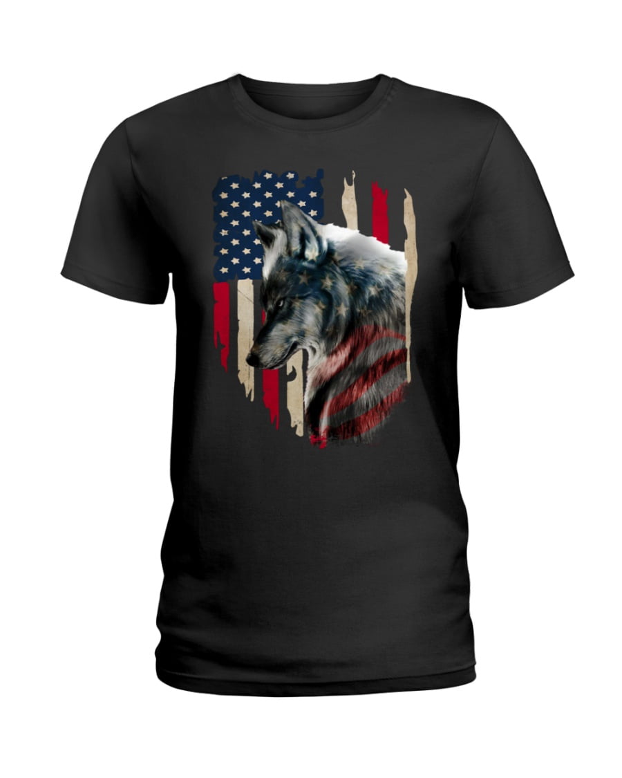Wolves America Ladies Tee Wolves America Ladies Tee