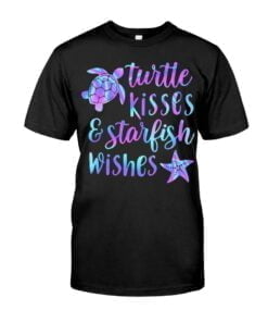 Turtle Kisses Starfish Wishes Unisex T-shirt