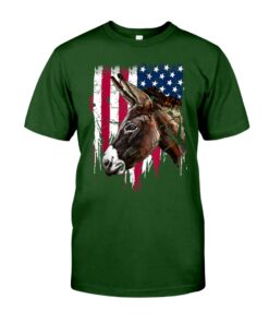 Donkey American Flag Usa Unisex T-shirt