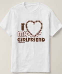 I Heart My Girlfriend Unisex T-shirt