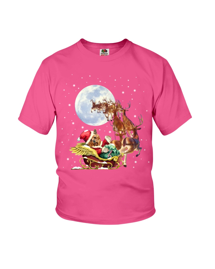 Yorkshire Terrier Special Ride Christmas Youth T-Shirt Yorkshire Terrier Special Ride Christmas Youth T-Shirt