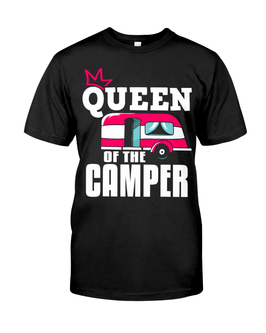 Queen Of The Camper Camping Unisex T-shirt Queen Of The Camper Camping Unisex T-shirt