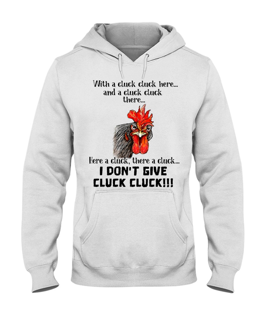 Chicken With A Cluck Cluck Here Unisex Hoodie Chicken With A Cluck Cluck Here Unisex Hoodie