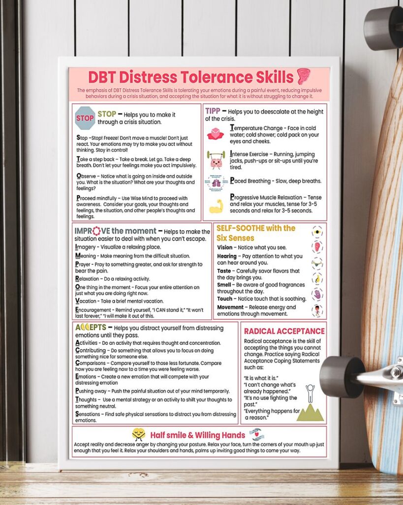 Counselor Dbt Distress Tolerance Skills | Teetiv.com