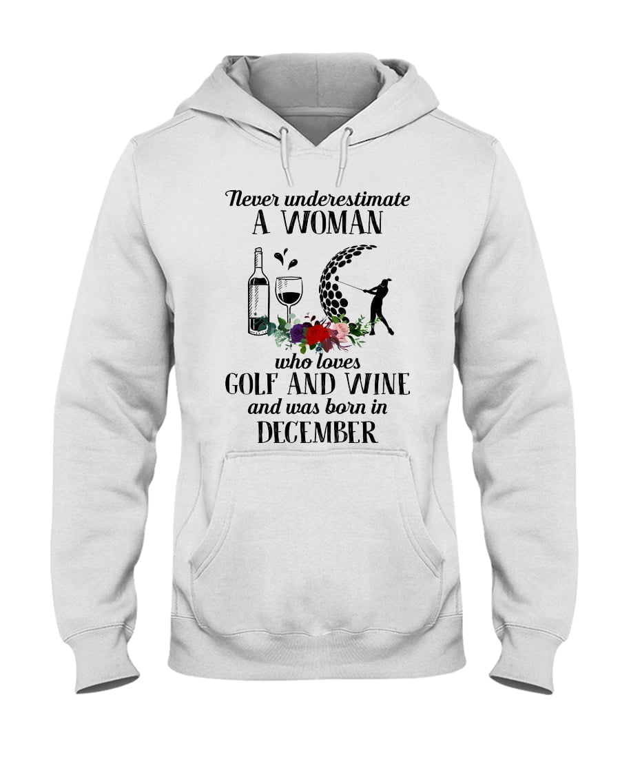 Golf - Wine - December Custom Month Unisex Hoodie Unisex Hoodie Unisex Hoodie Golf - Wine - December Custom Month Unisex Hoodie