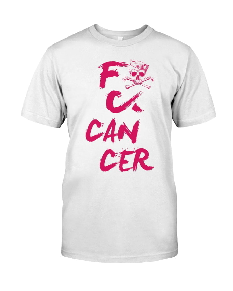 Breast Cancer Awareness Pink Skull F Cancer Unisex T-shirt Breast Cancer Awareness Pink Skull F Cancer Unisex T-shirt