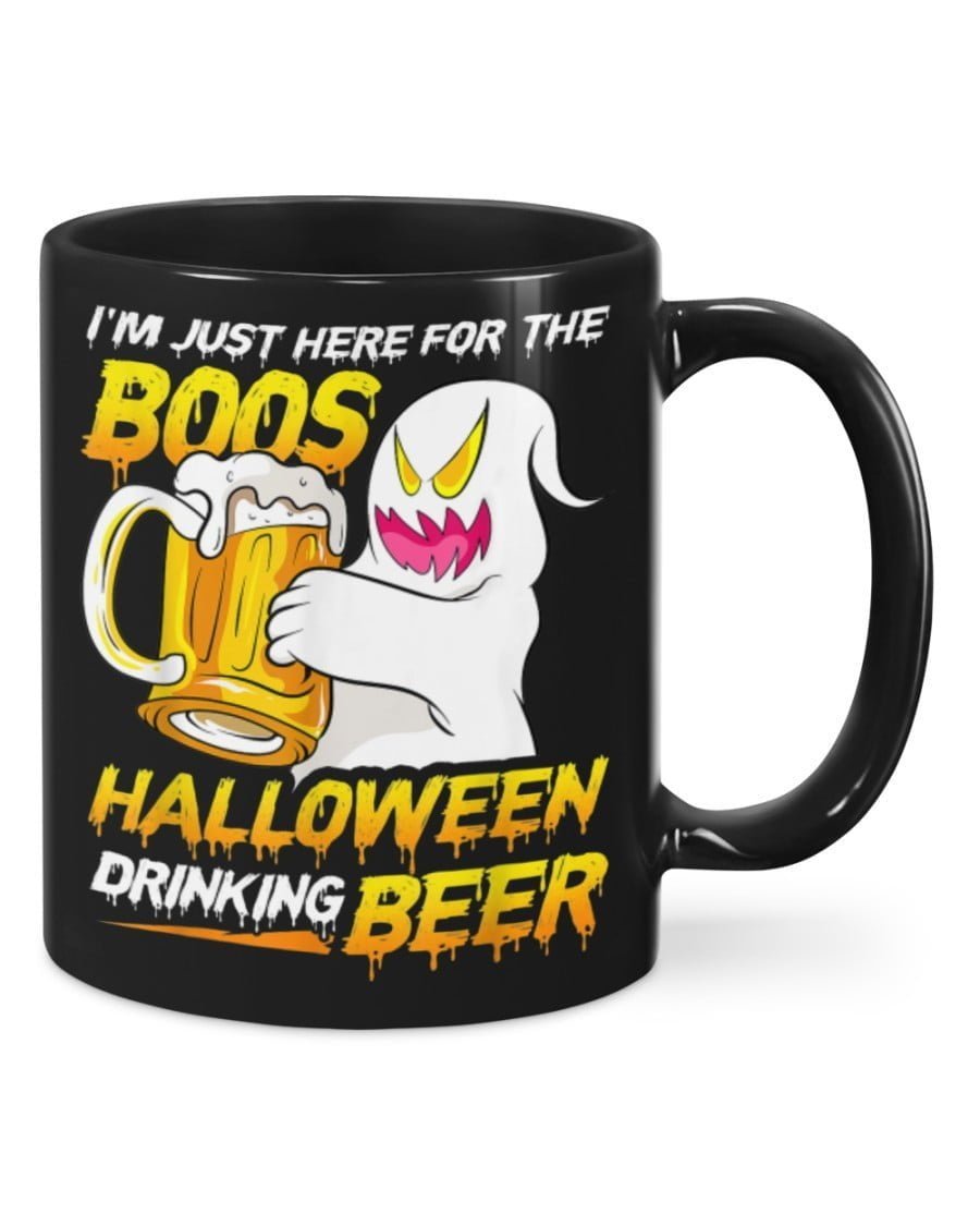 Beer I'm Just Here For The Boos Mugs Beer I'm Just Here For The Boos Mugs