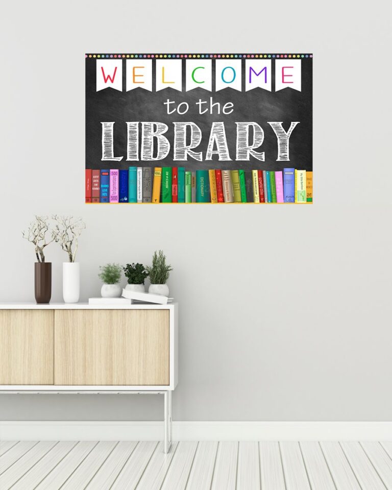 Librarian Welcome To The Library | Teetiv.com