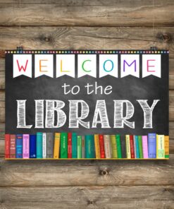 Librarian Welcome To The Library | Teetiv.com