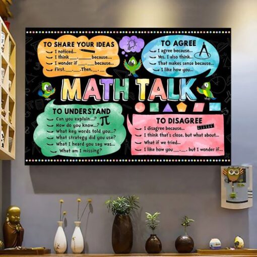 Math Math Classroom Math Talk | Teetiv.com