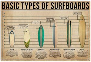 Basic Types Of Surfboards Surfing | Teetiv.com