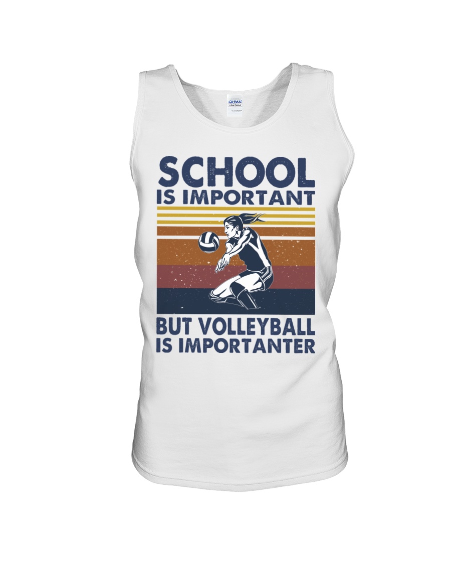 Volleyball Is Importanter Unisex Tank Volleyball Is Importanter Unisex Tank