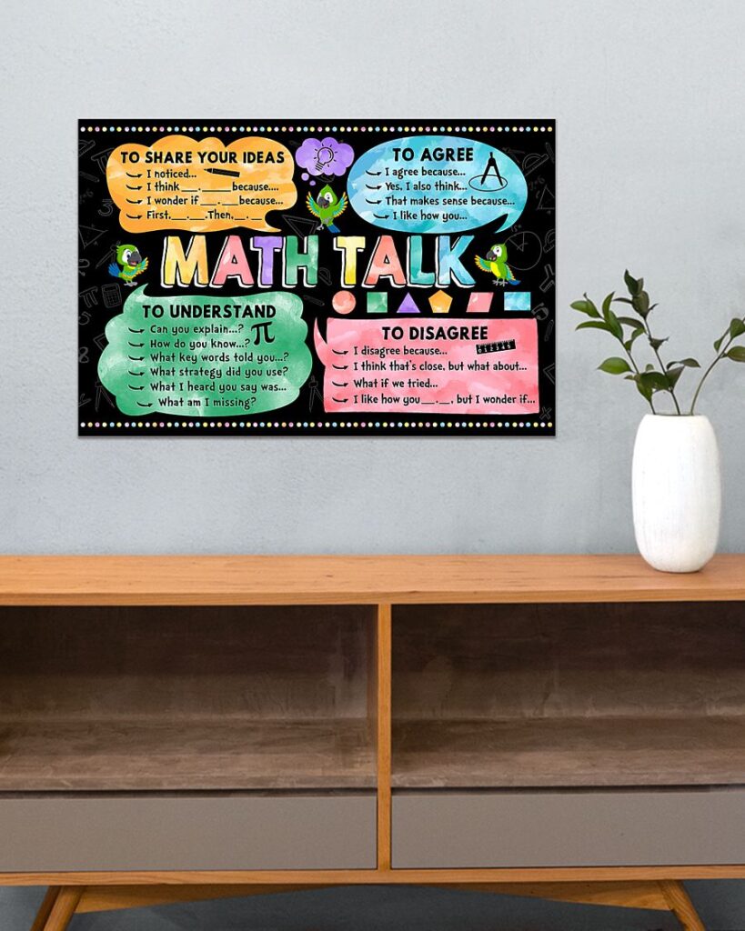 Math Math Classroom Math Talk | Teetiv.com