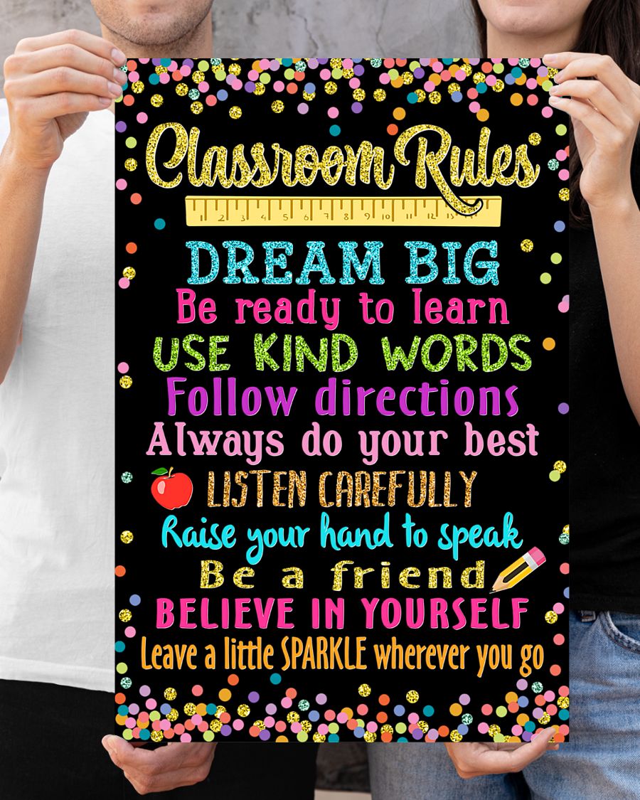 Teacher Classroom Classroom Rules Back To School | Teetiv.com