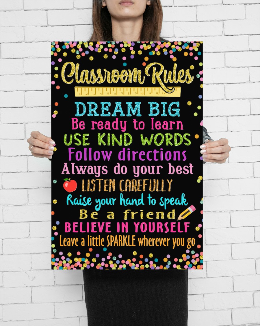 Teacher Classroom Classroom Rules Back To School | Teetiv.com