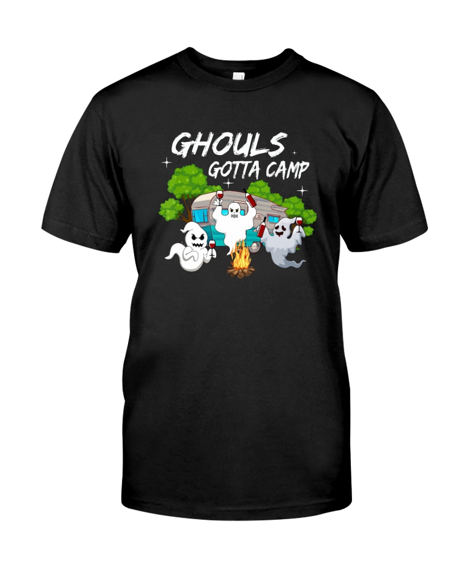 Camping Ghouls Gotta Camp Unisex T-shirt Camping Ghouls Gotta Camp Unisex T-shirt