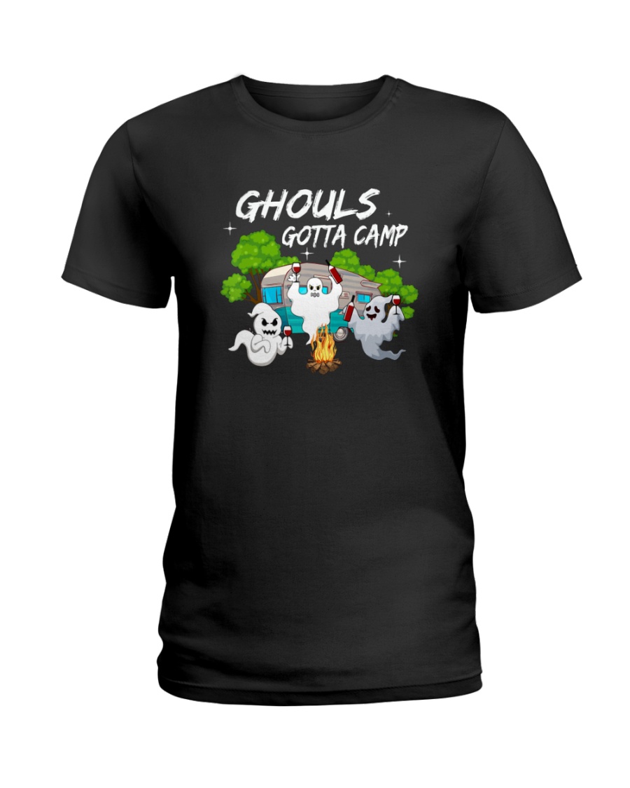 Camping Ghouls Gotta Camp Ladies Tee Camping Ghouls Gotta Camp Ladies Tee