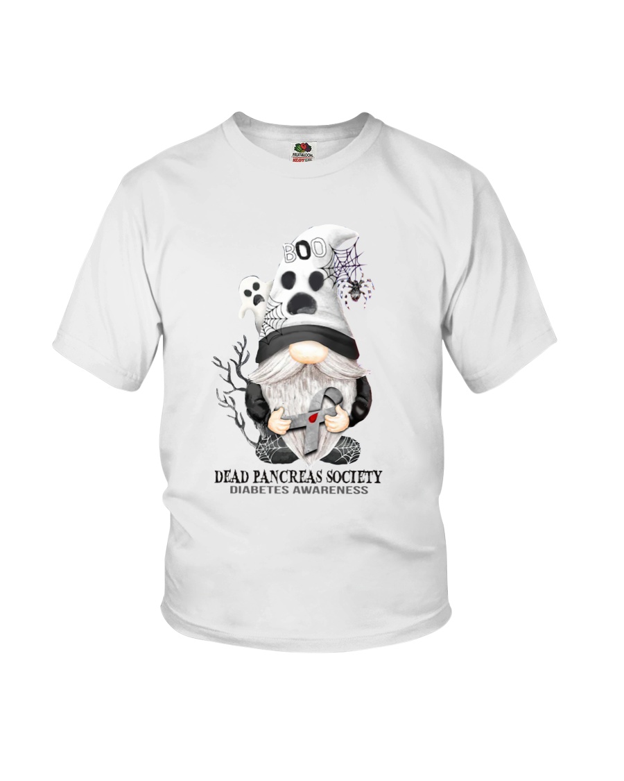 Dead Pancreas Crew Gnome Halloween Youth T-Shirt Dead Pancreas Crew Gnome Halloween Youth T-Shirt