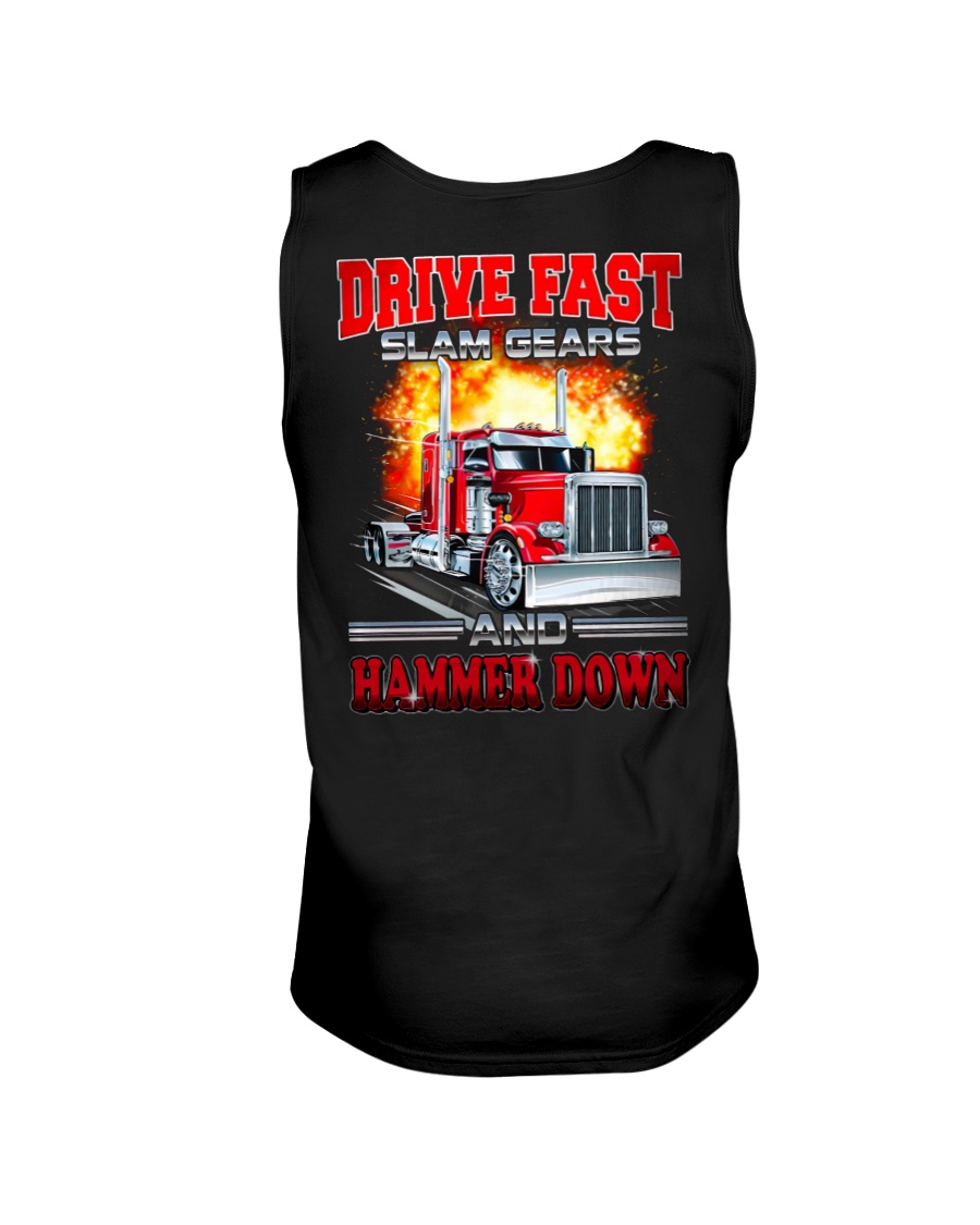 Trucker Slam Gears And Hammer Down Unisex Tank Trucker Slam Gears And Hammer Down Unisex Tank