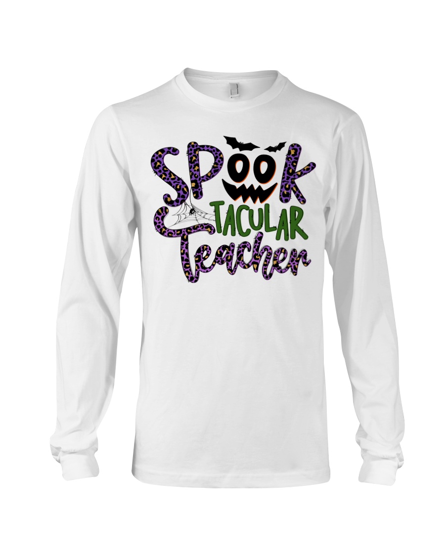 Teacher Spook Tacular Teacher Halloween Costume Long Sleeve Teacher Spook Tacular Teacher Halloween Costume Long Sleeve
