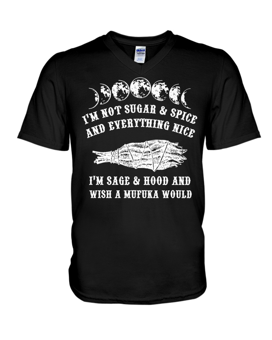 I'm Not Sugar & Spice Witches V-Neck T-Shirt I'm Not Sugar & Spice Witches V-Neck T-Shirt