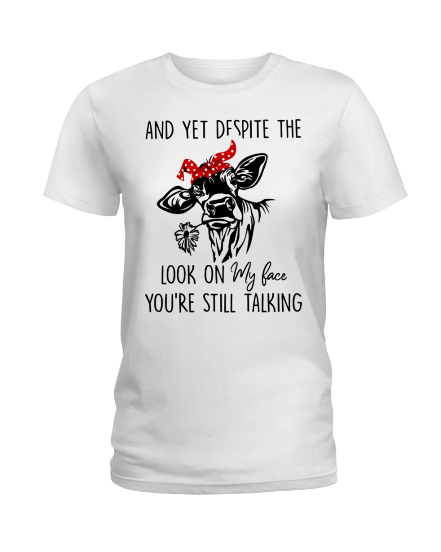 Cow You'Re Still Talking Ladies Tee Cow You'Re Still Talking Ladies Tee