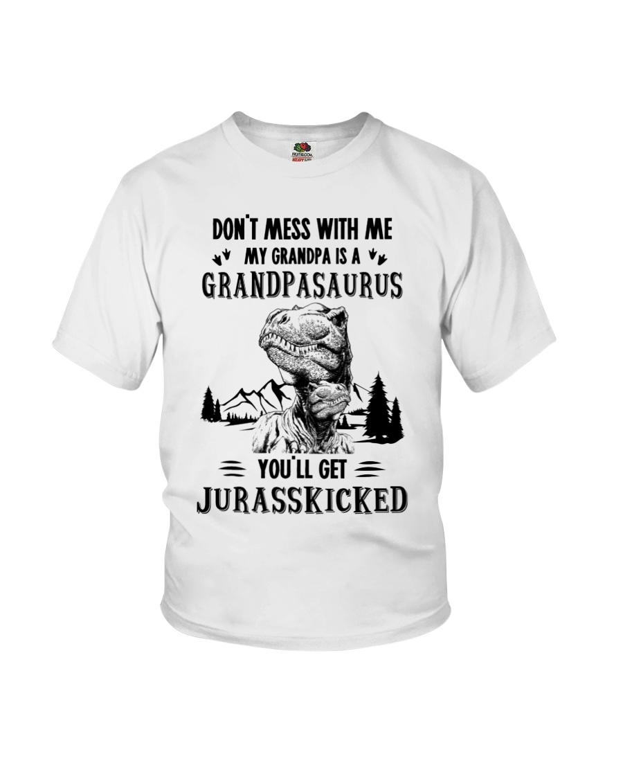 Don't Mess With Me Best Gift For Grandkids Youth T-Shirt Don't Mess With Me Best Gift For Grandkids Youth T-Shirt