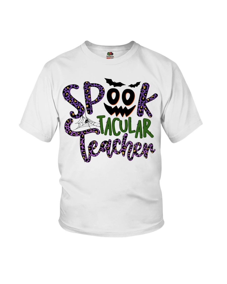 Teacher Spook Tacular Teacher Halloween Costume Youth T-Shirt Teacher Spook Tacular Teacher Halloween Costume Youth T-Shirt