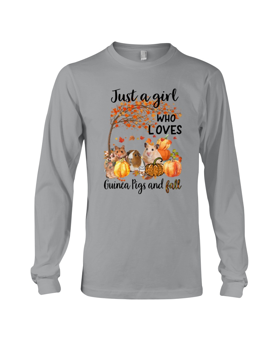 Guineapig Thanksgiving Just A Girl Who Loves Guinea Pigs And Fall Long Sleeve Guineapig Thanksgiving Just A Girl Who Loves Guinea Pigs And Fall Long Sleeve