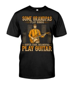 Electric Guitar Cool Grandpas Unisex T-shirt