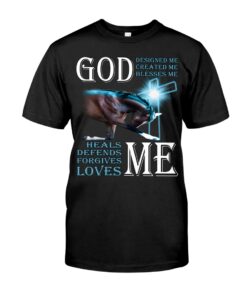 God Designed Me Created Me Blesses Me Unisex T-shirt