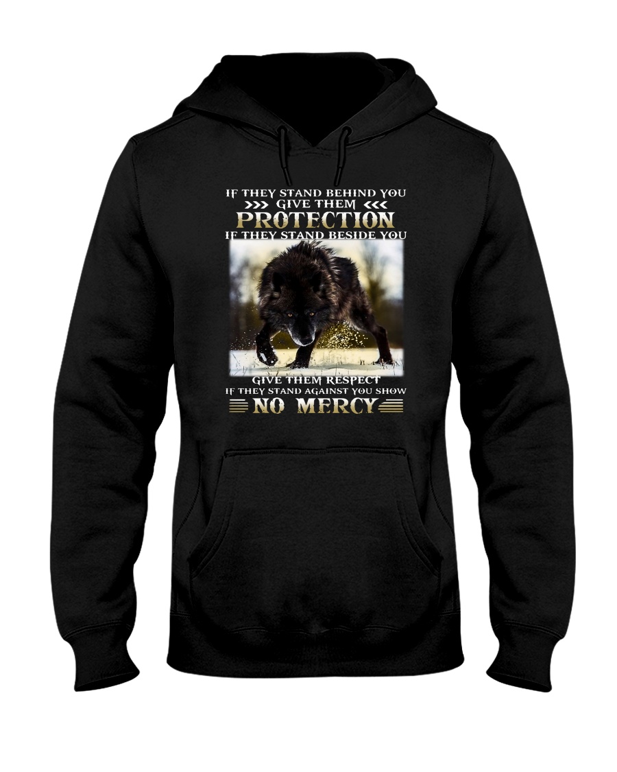 If They Stand Behind You Wolf Unisex Hoodie If They Stand Behind You Wolf Unisex Hoodie