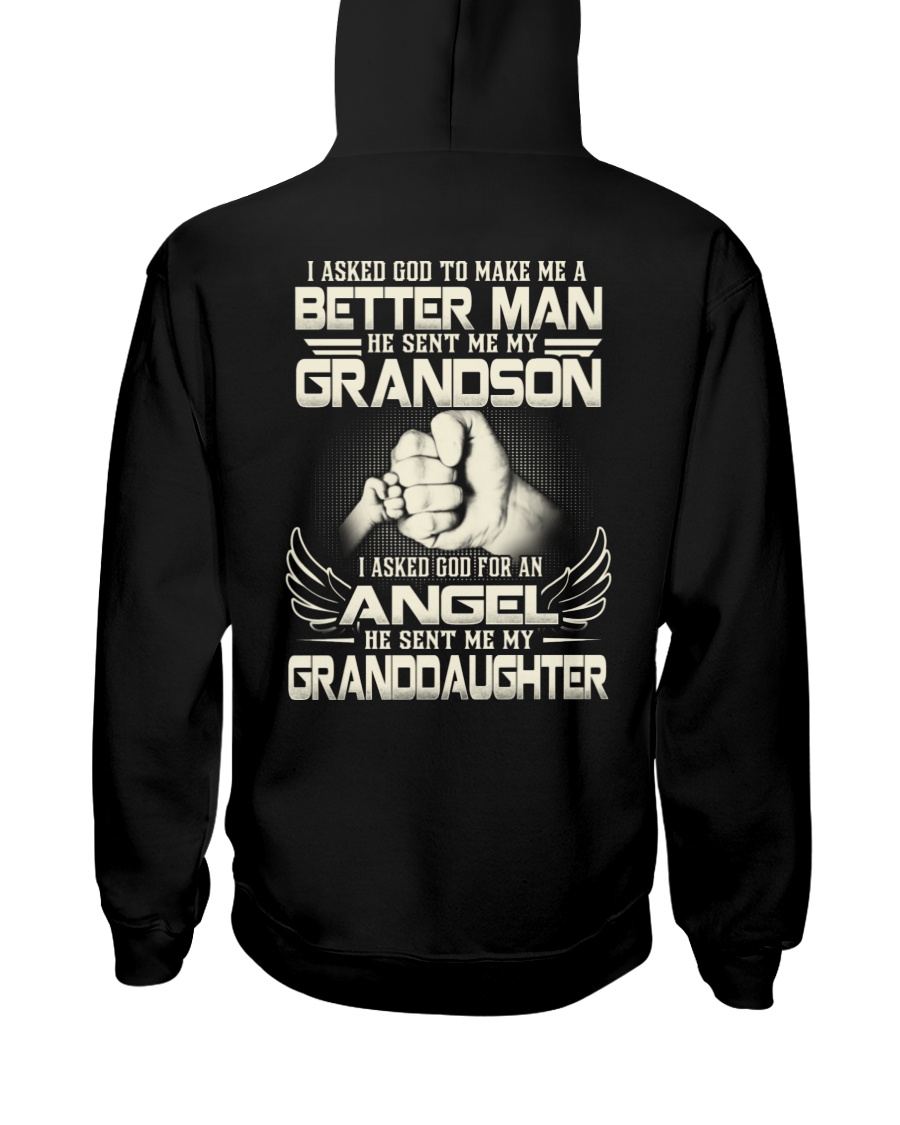 I Asked God To Make Me A Better Man Perfect For Grandpa Unisex Hoodie I Asked God To Make Me A Better Man Perfect For Grandpa Unisex Hoodie